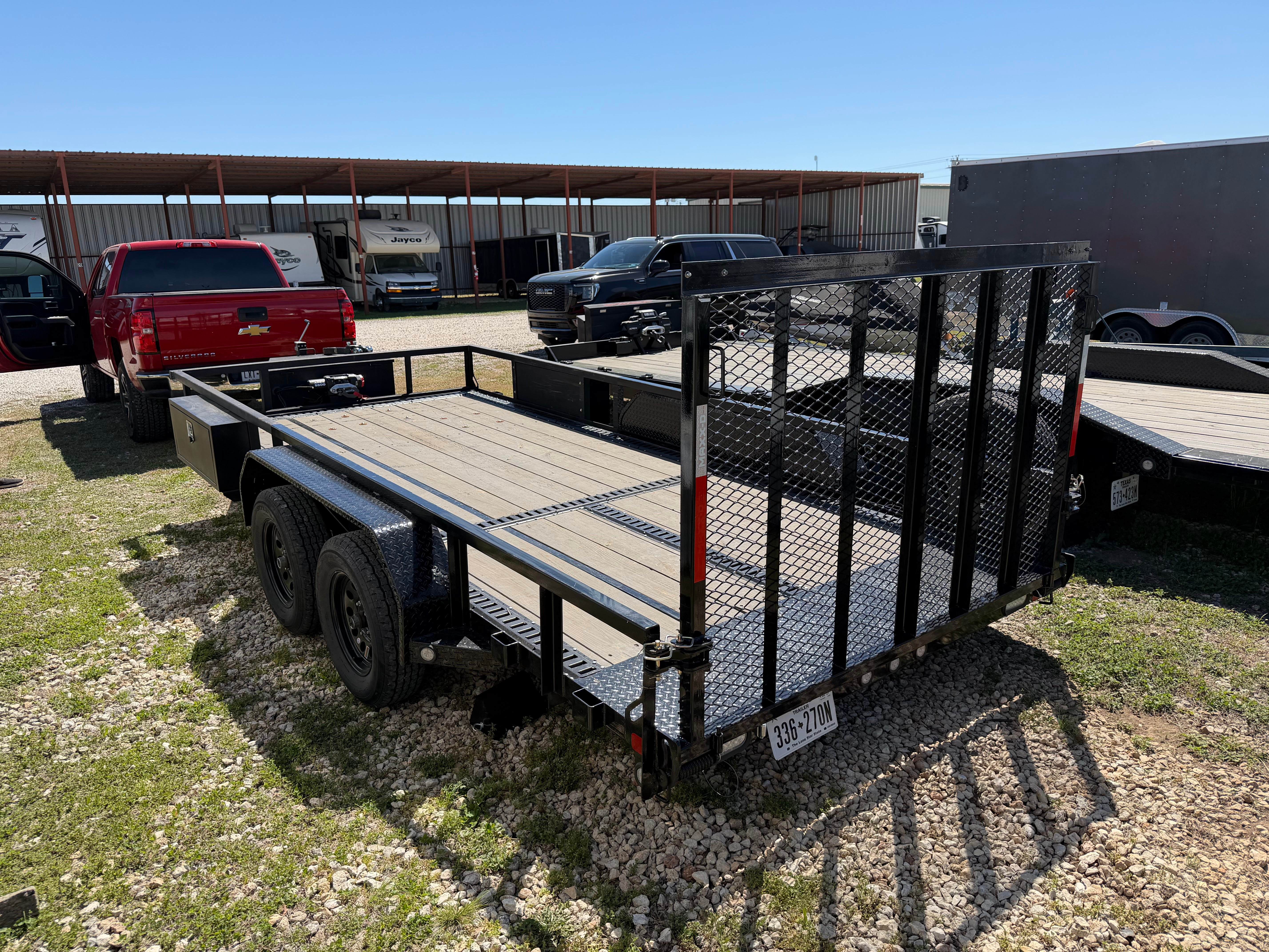 Utility trailer for moving and storage needs